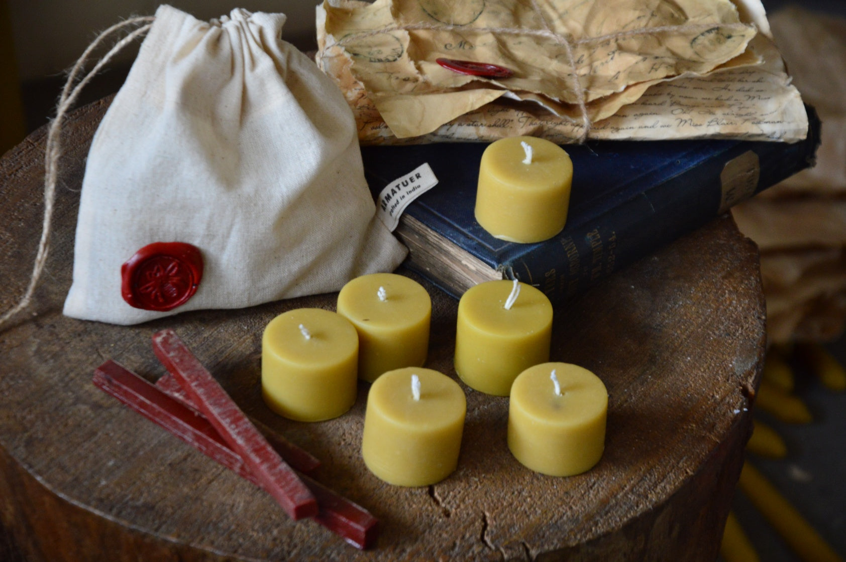 Beeswax T-lights | Bag of 6