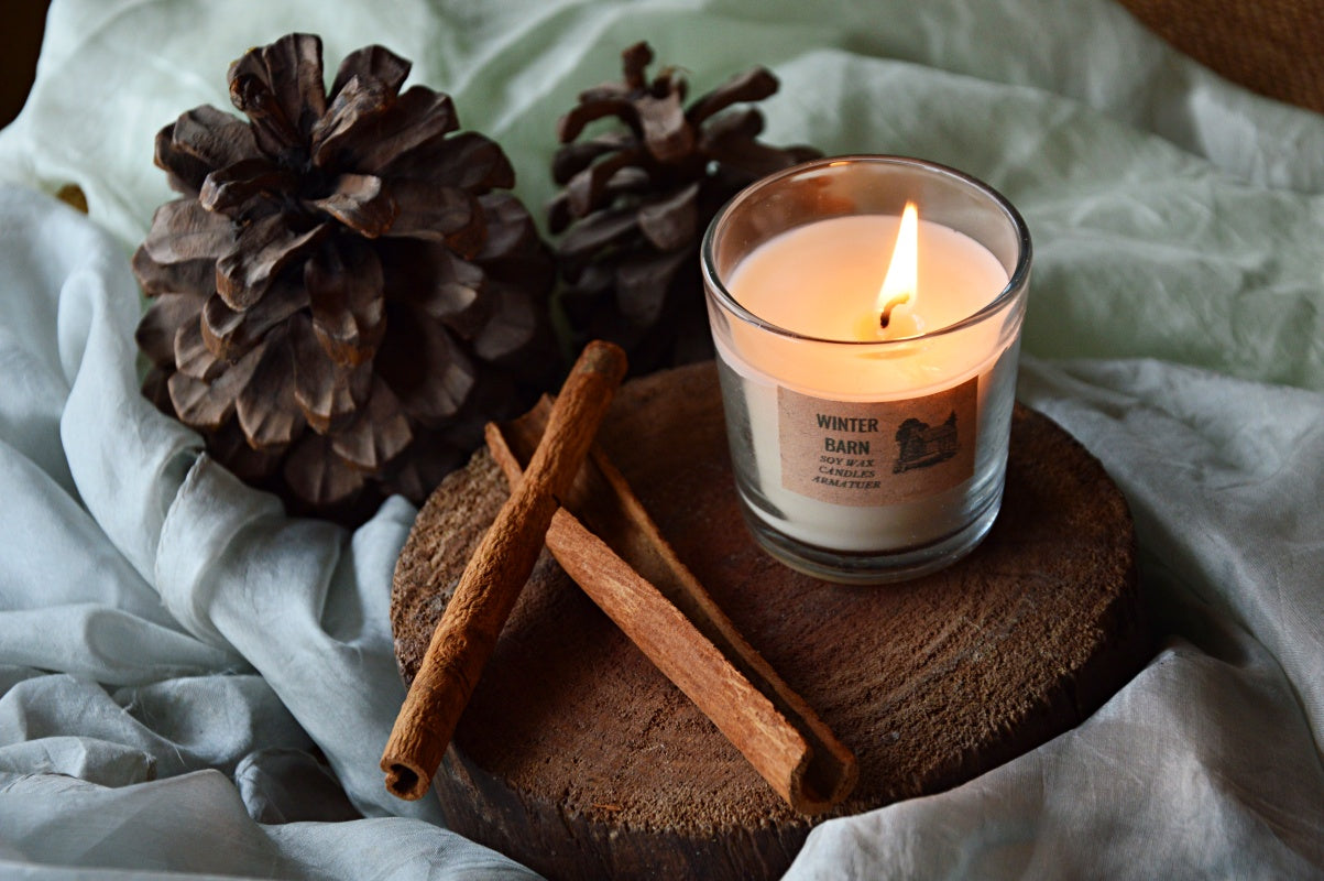 Winter Barn | Petite Candle