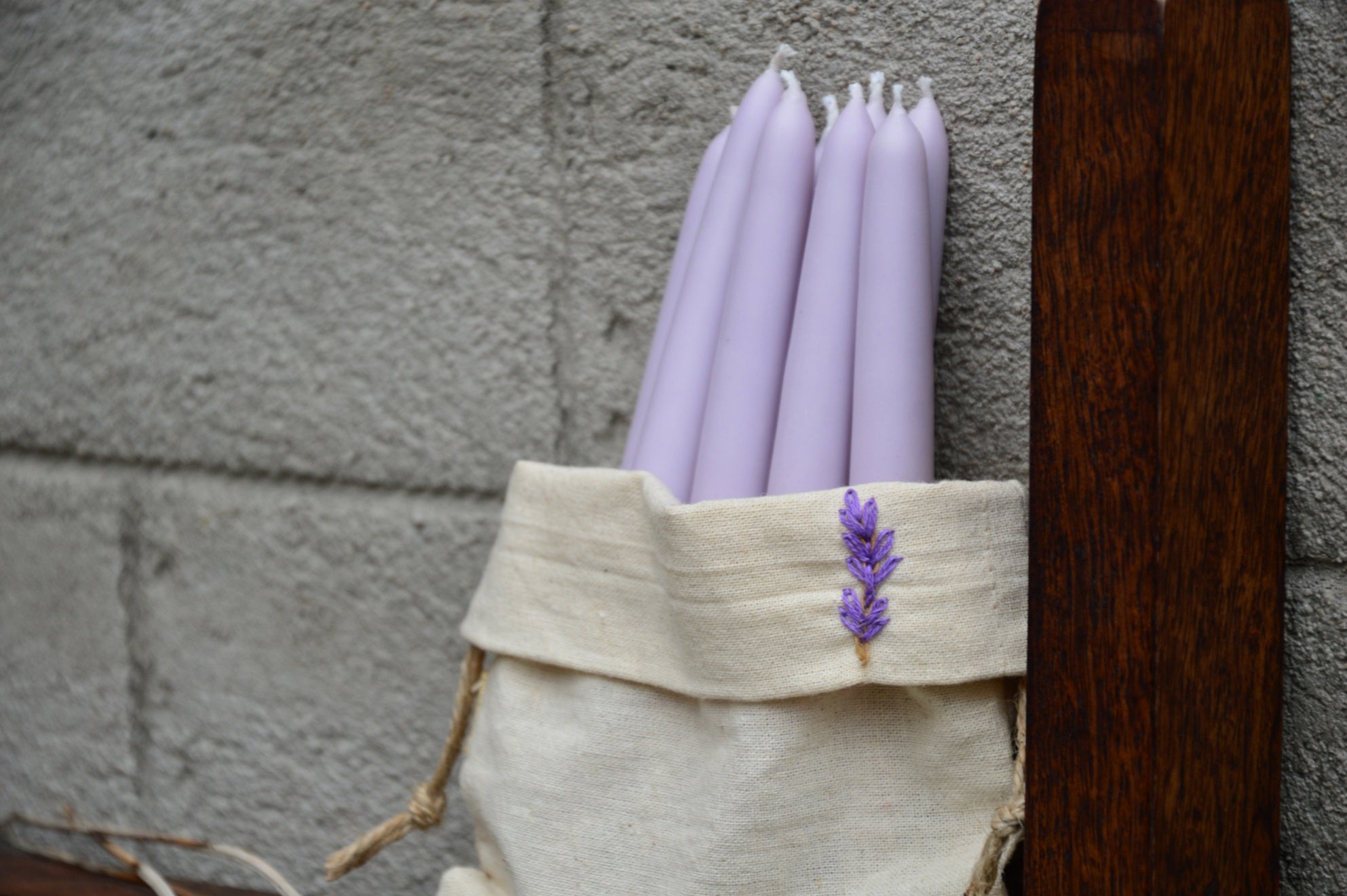 Lavender | Tapered Hand Dipped Candles