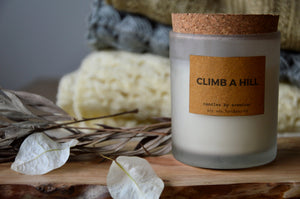 Climb a hill | Cork Jar Woodwick Candle