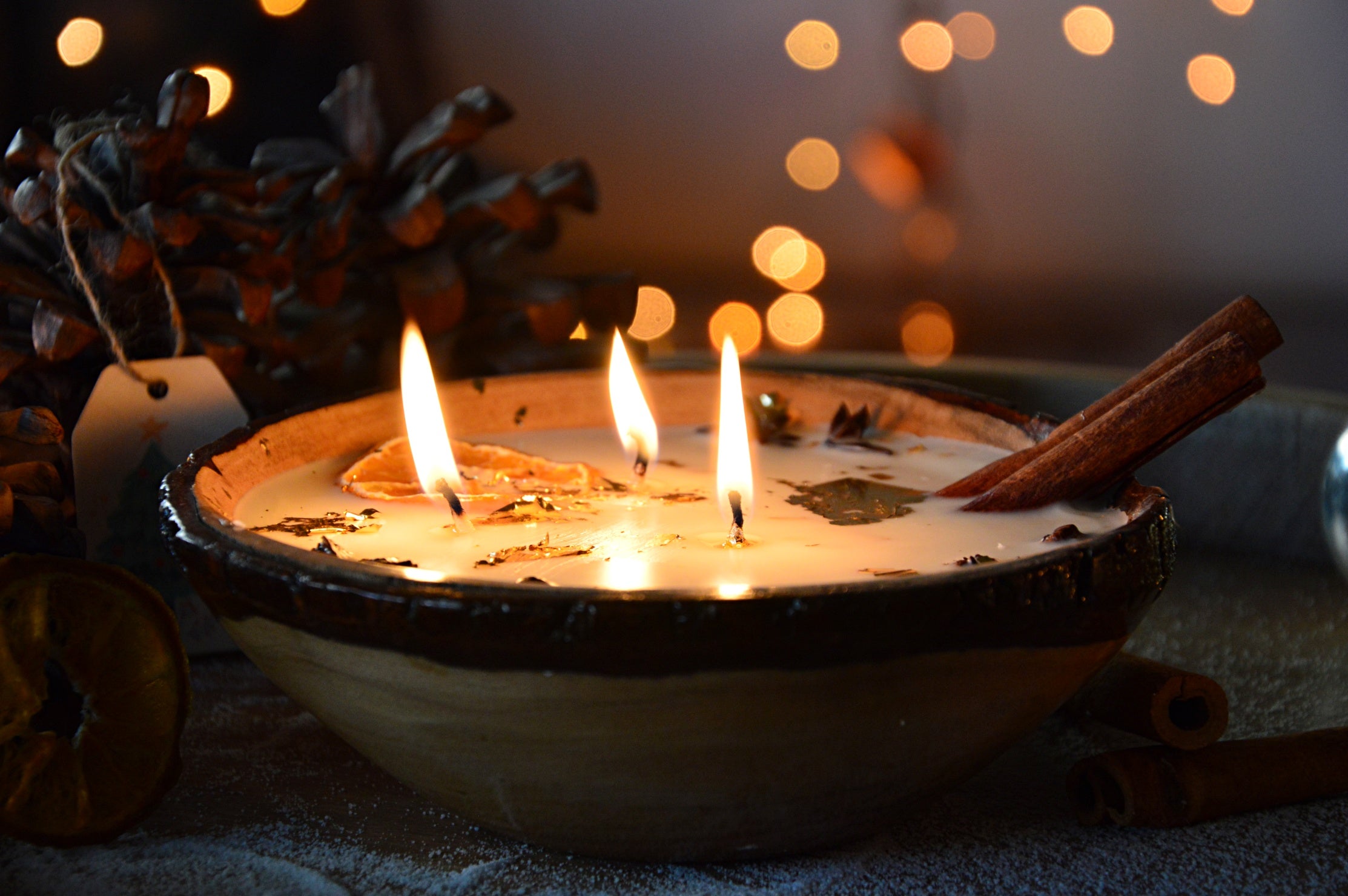 Mulled Wine | Wooden Candle Votive