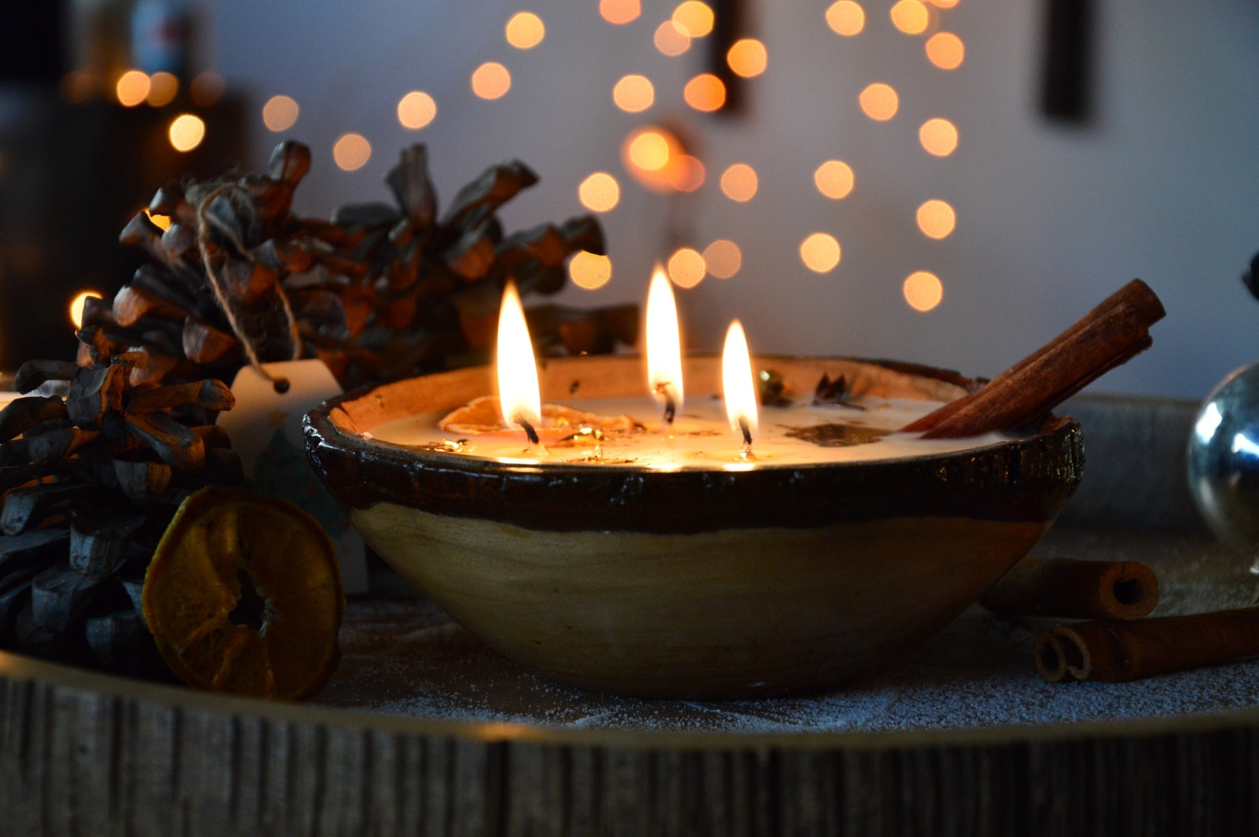 Mulled Wine | Wooden Candle Votive