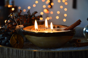 Mulled Wine | Wooden Candle Votive