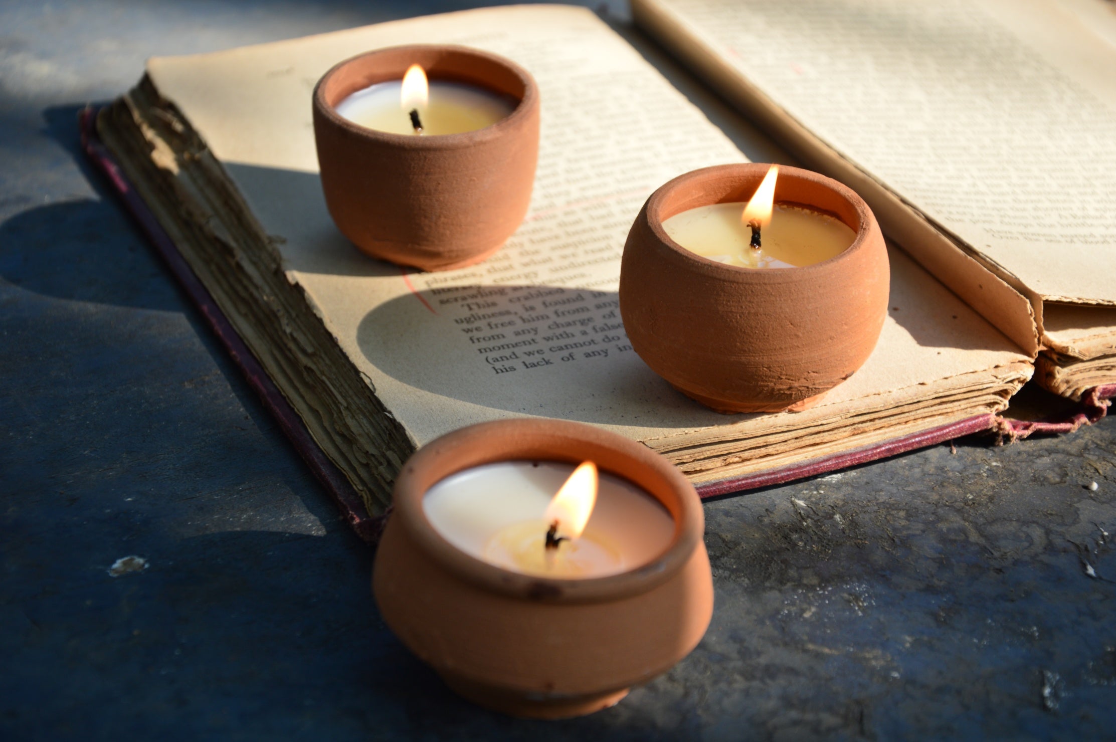 Terracotta Tealights Assorted Fragrances
