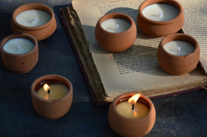 Terracotta Tealights Assorted Fragrances