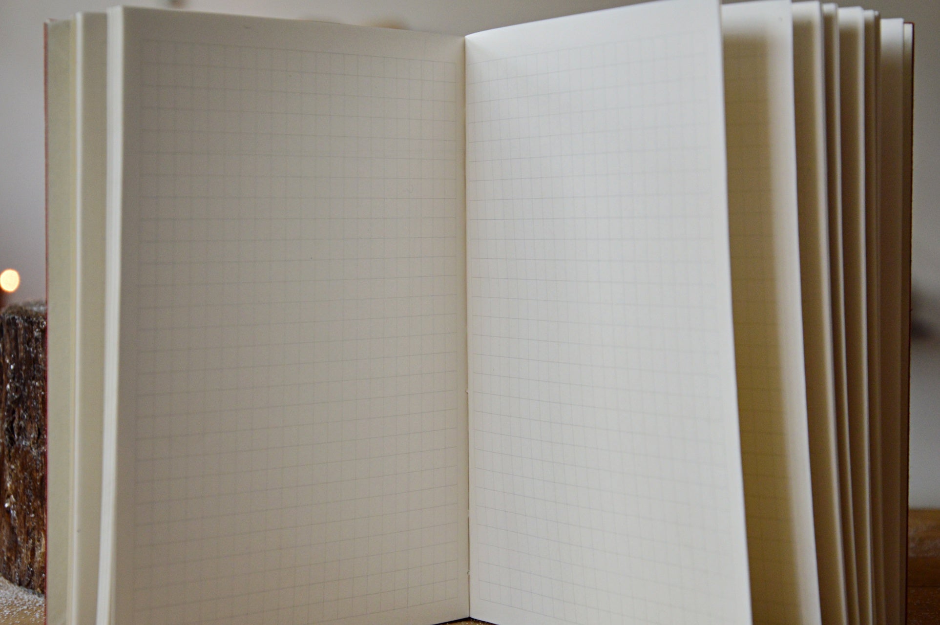 Block Print Note Book | Square Grid