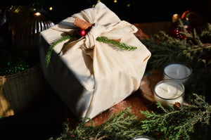 Cedarwood Furoshiki Gift Set