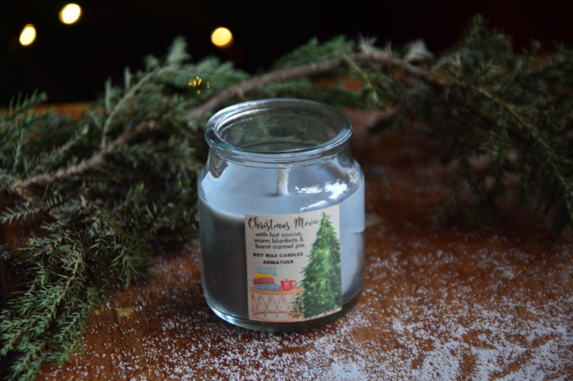Christmas Movie Cookie Jar Candle