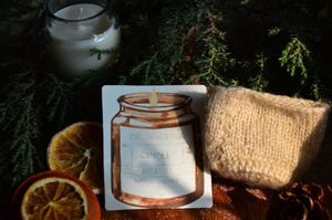 Sweater for Candles | White