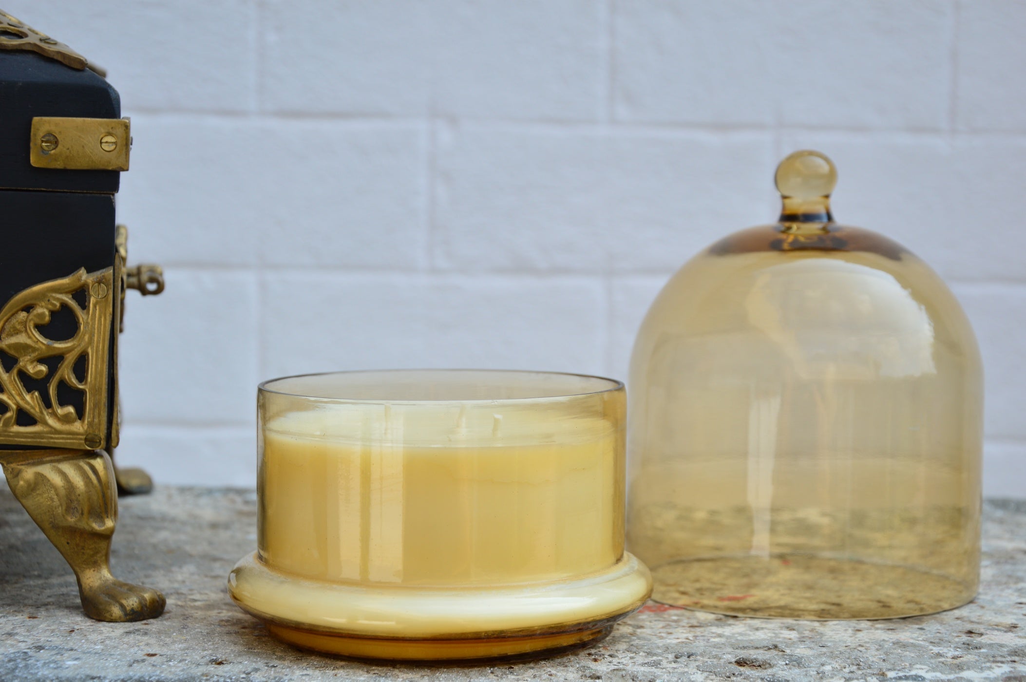 Noor | Mahal Glass Dome Candle