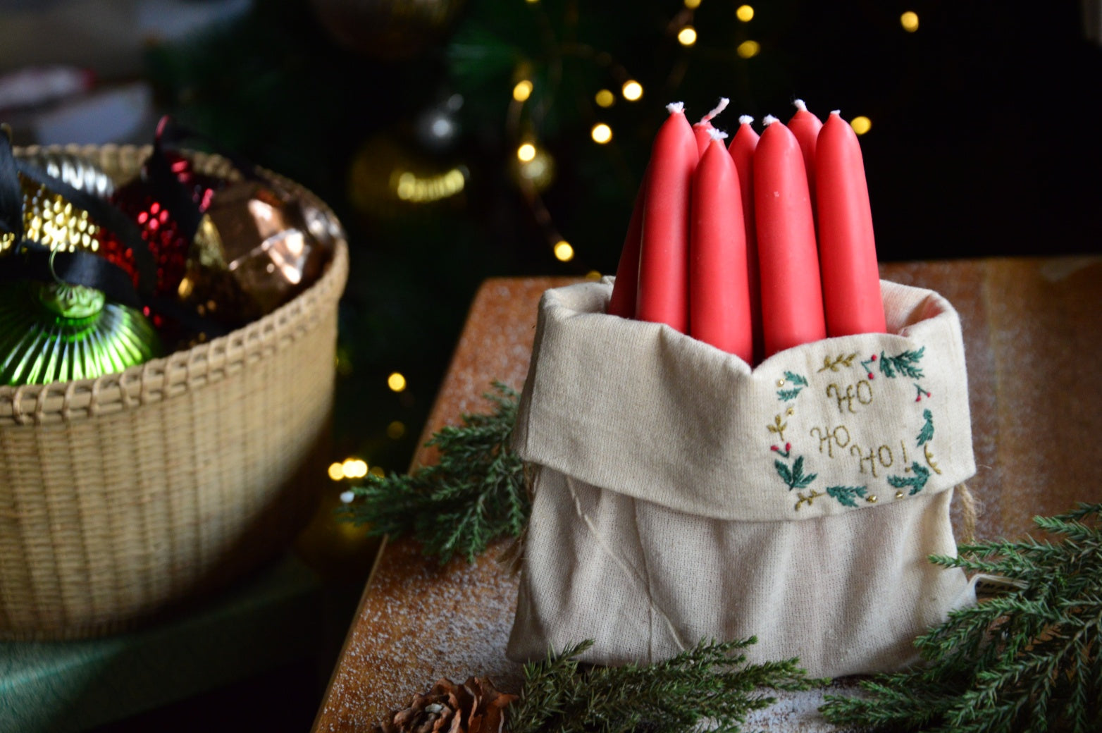 Ho Ho Ho! | Hand Dipped Candles