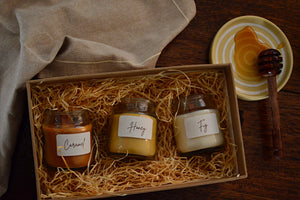 Honey Fig & Caramel Woodwick Candles