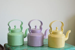 Kettle Planter | Pastel Yellow