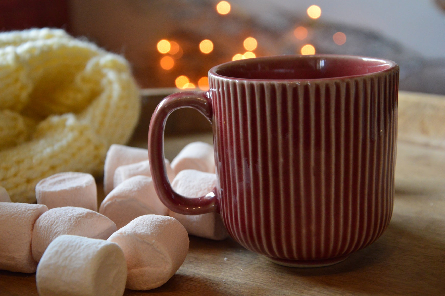 Red Christmas Cup | Toasted Marshmallow Candle