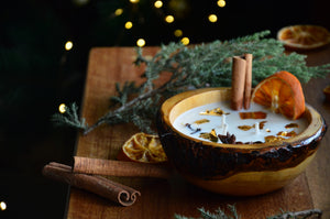 Mulled Wine | Wooden Candle Votive