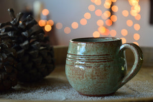 Vintage Green | Ceramic Cup