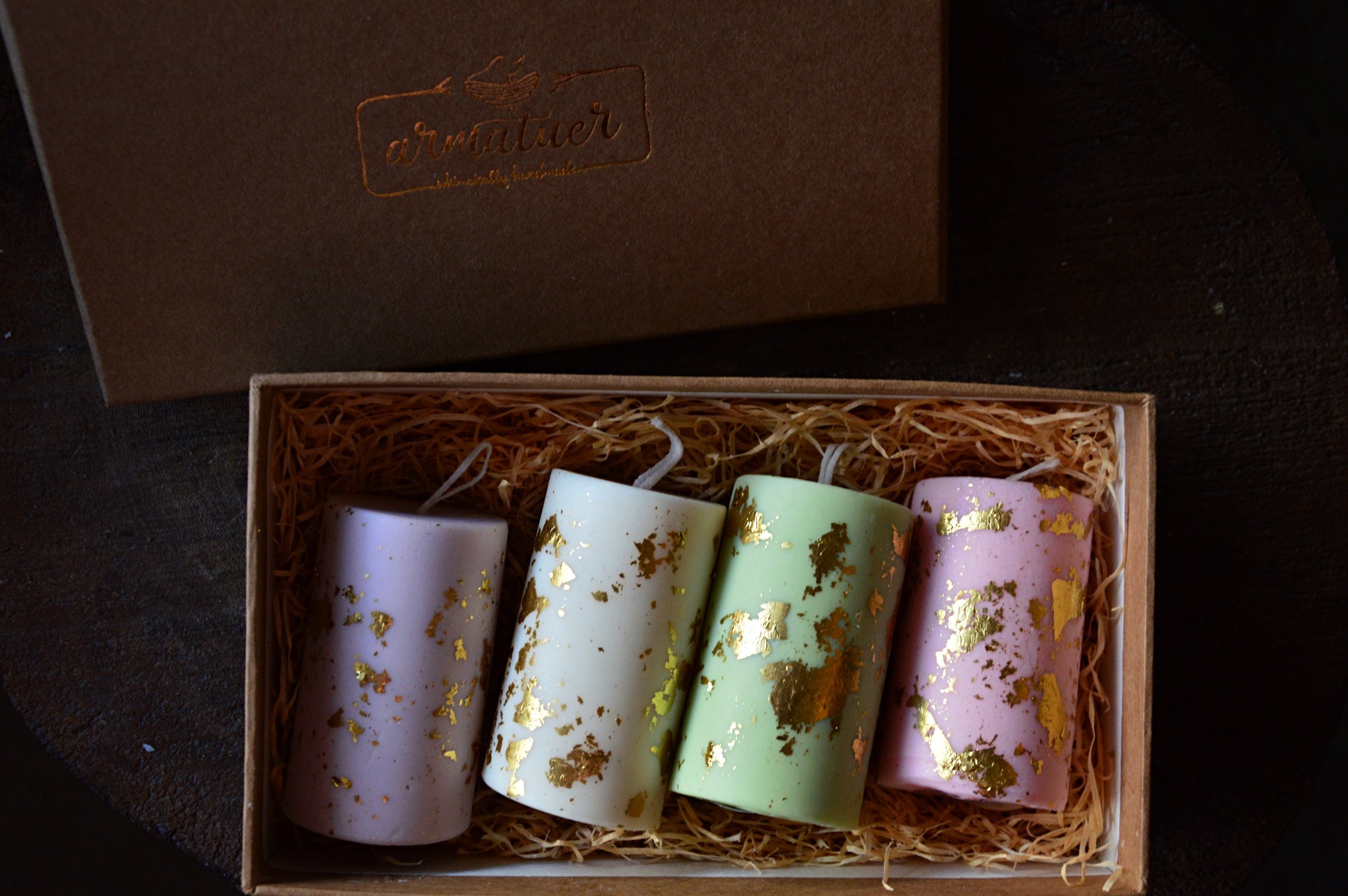 Box Of Spring | Soy Pillars in a Box
