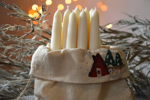 Snow Cottage | Hand Dipped Candles