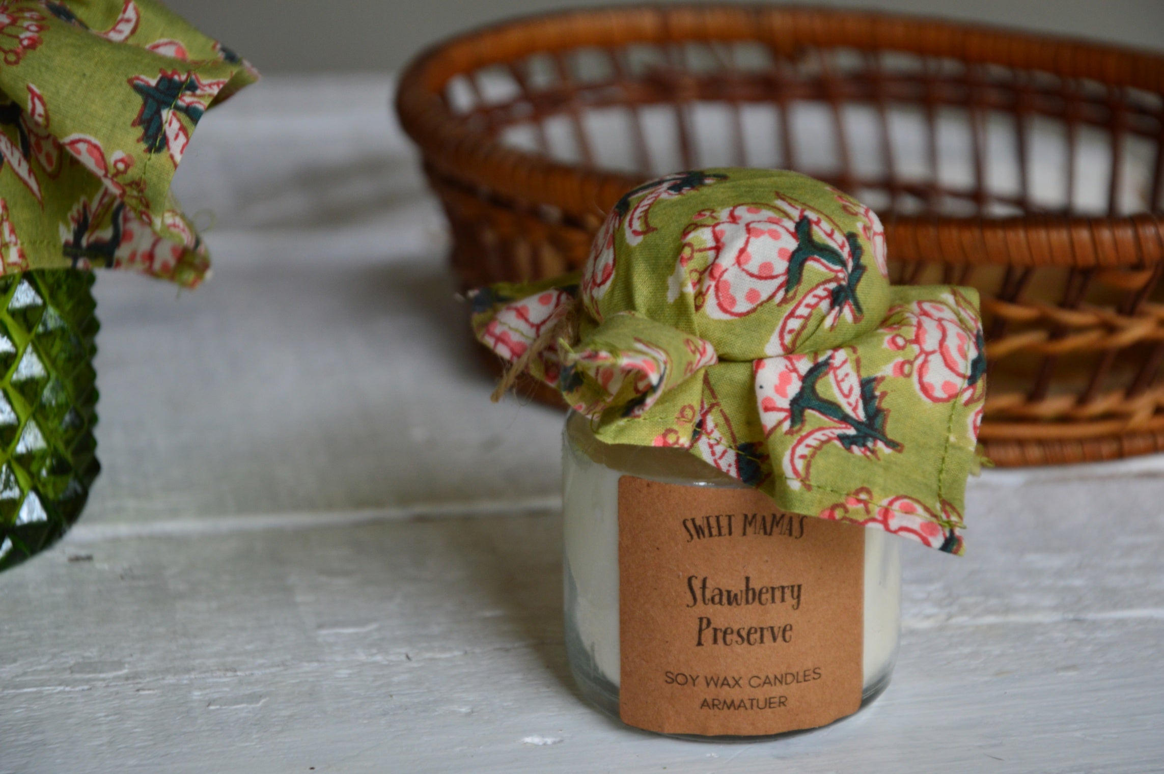 Sweet Mama's Strawberry Preserve | Mother's Day Candles