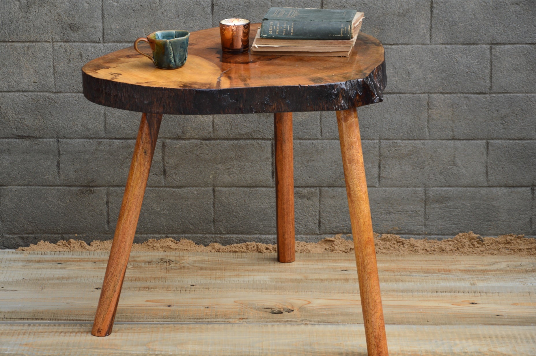 Rustic Log Coffee Table
