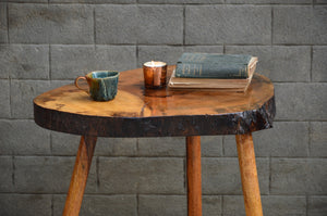 Rustic Log Coffee Table