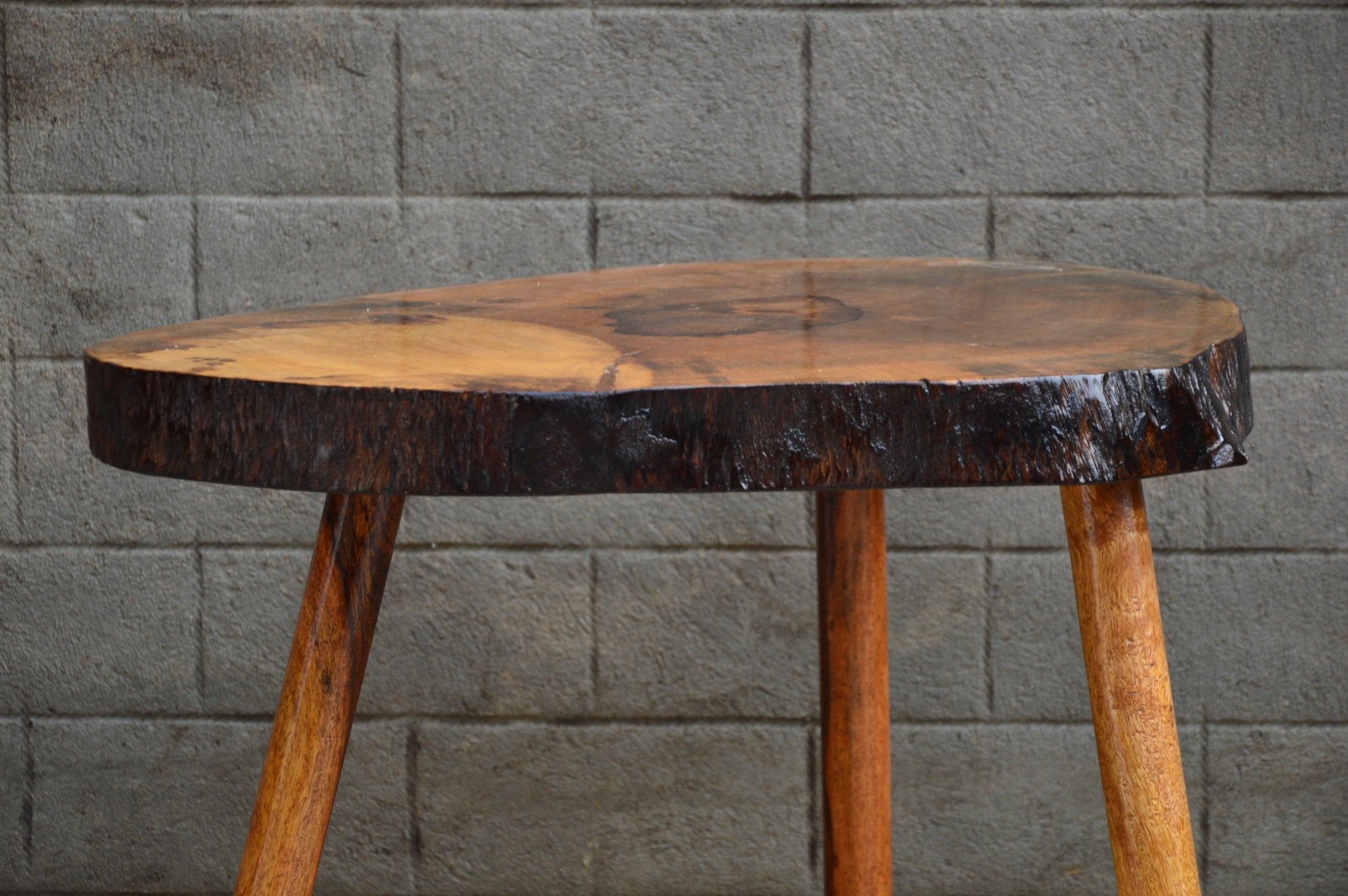 Rustic Log Coffee Table