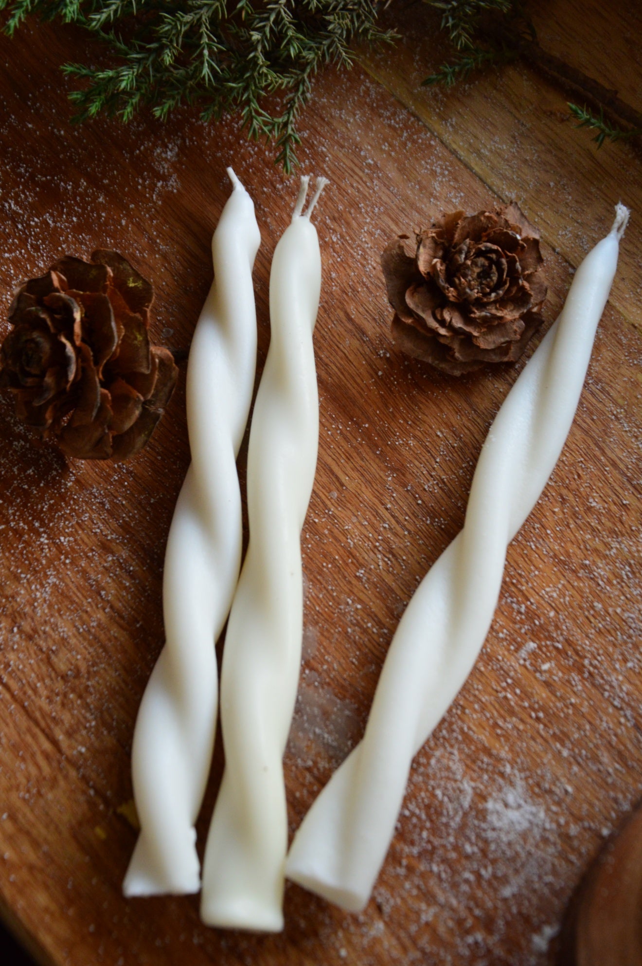 Mittens | Twisted Hand Dipped Candles