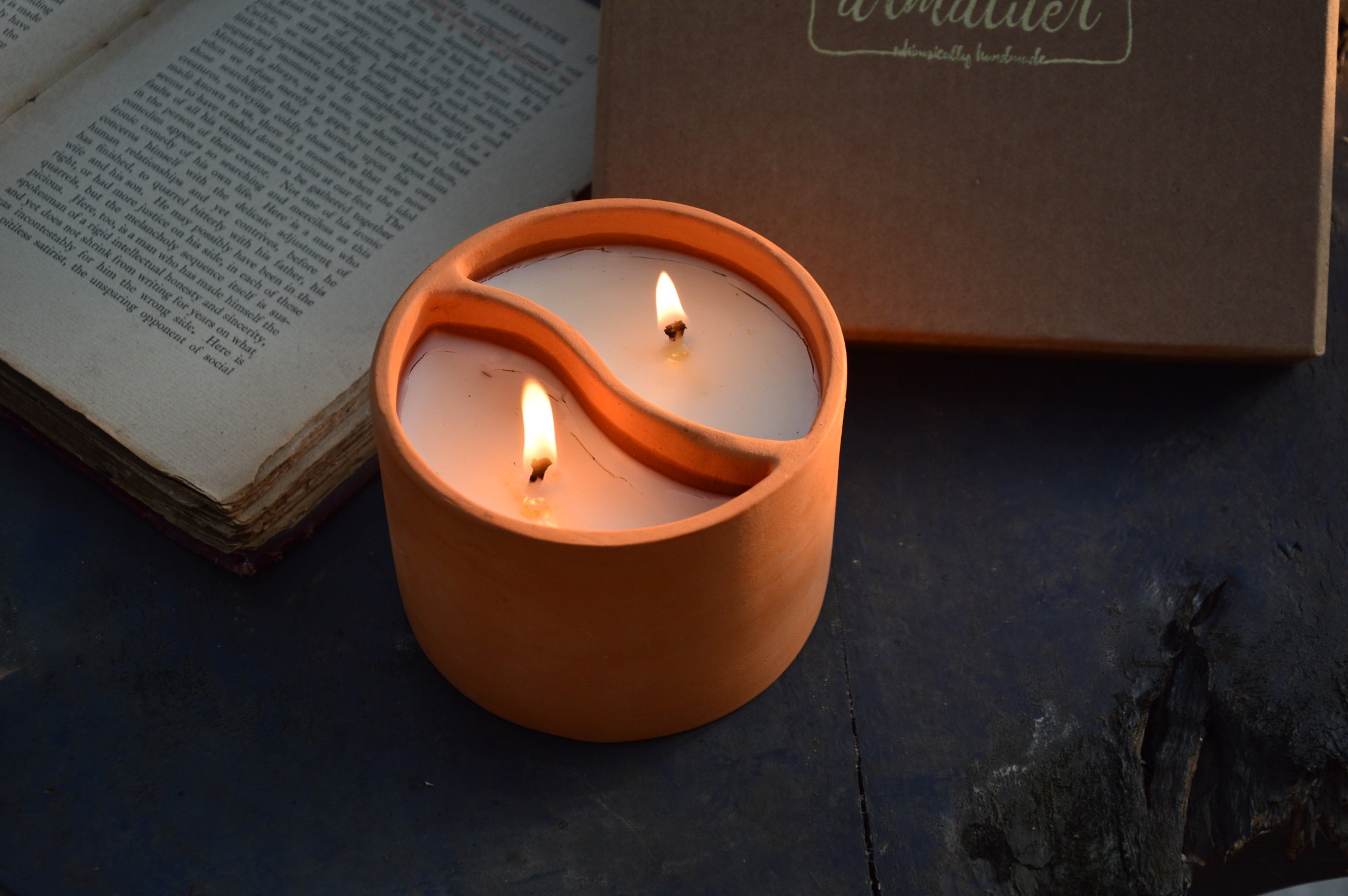 Dhara | Balance Terracotta Candle