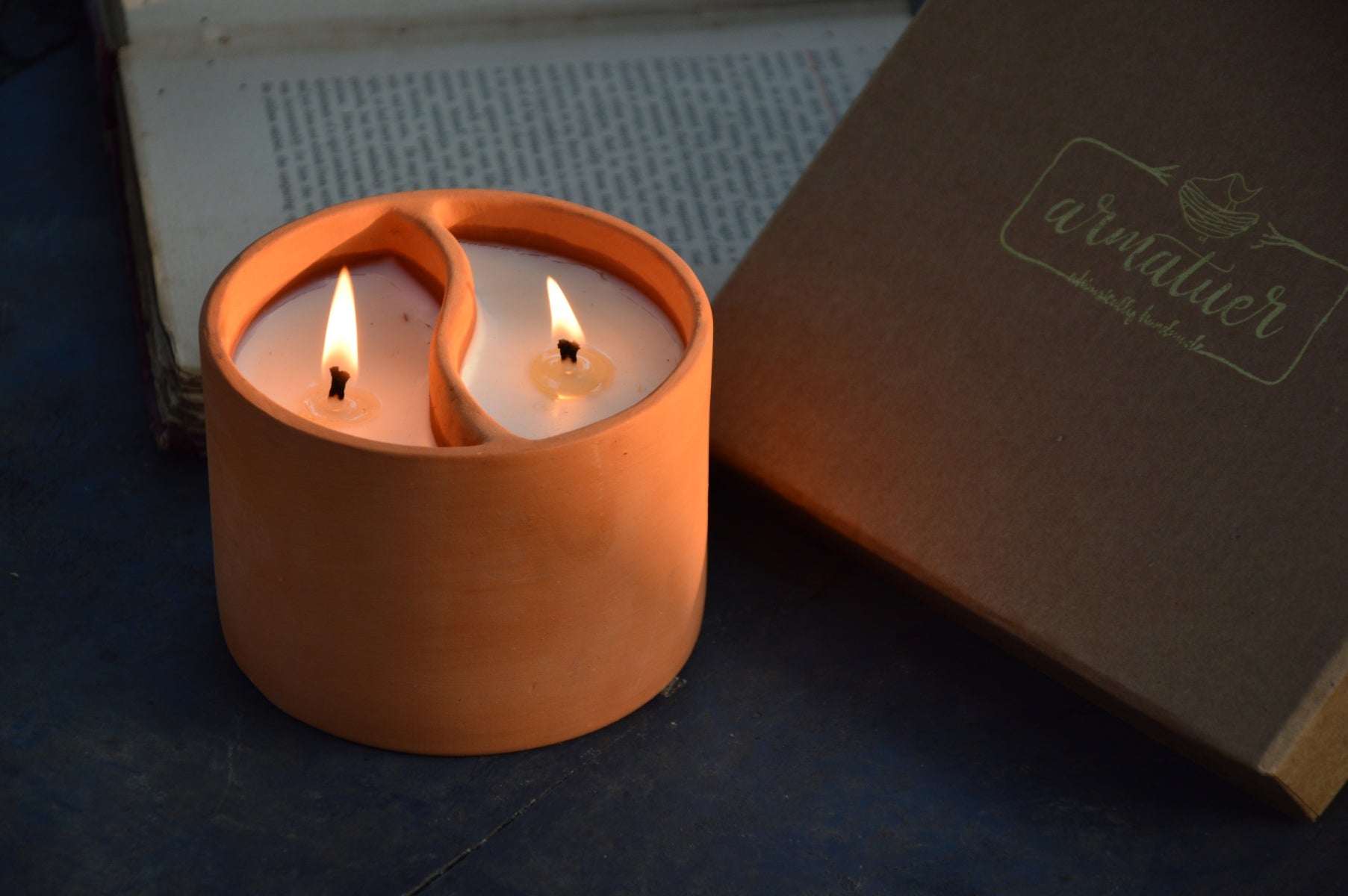 Dhara | Balance Terracotta Candle